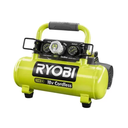 Ryobi ONE+ 18V Cordless 1 Gal. Portable Air Compressor (Tool Only)