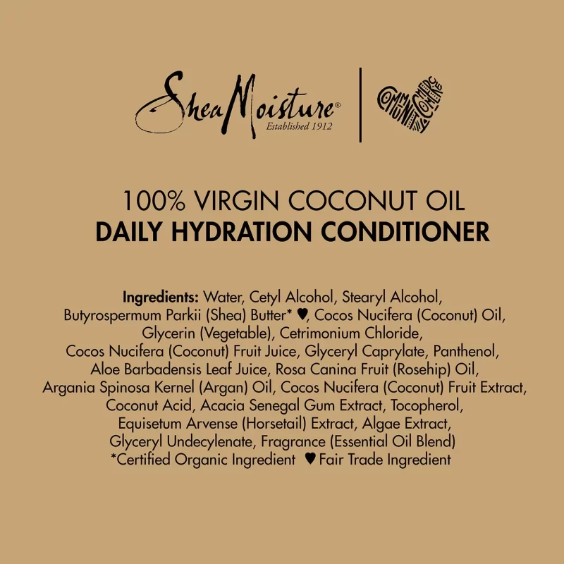 [SET OF 2] - Shea Moisture Virgin Coconut Oil Conditioner (34 oz.)
