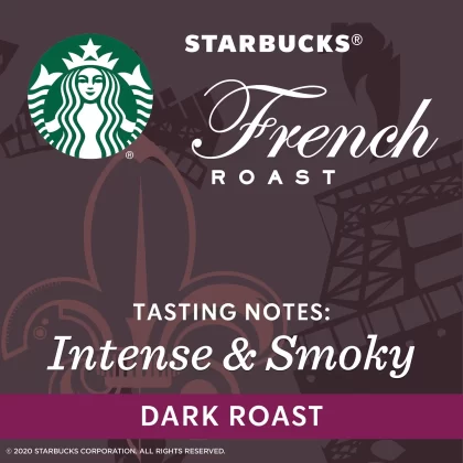 [SET OF 3] - Starbucks Dark French Roast Ground Coffee (40 oz./pk.),
