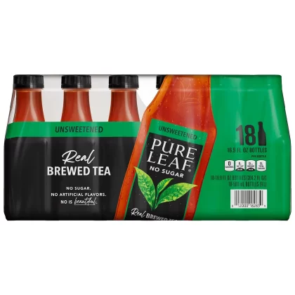 [SET OF 3] - Pure Leaf Unsweetened Iced Tea (16.9 oz., 18 ct./pk.),