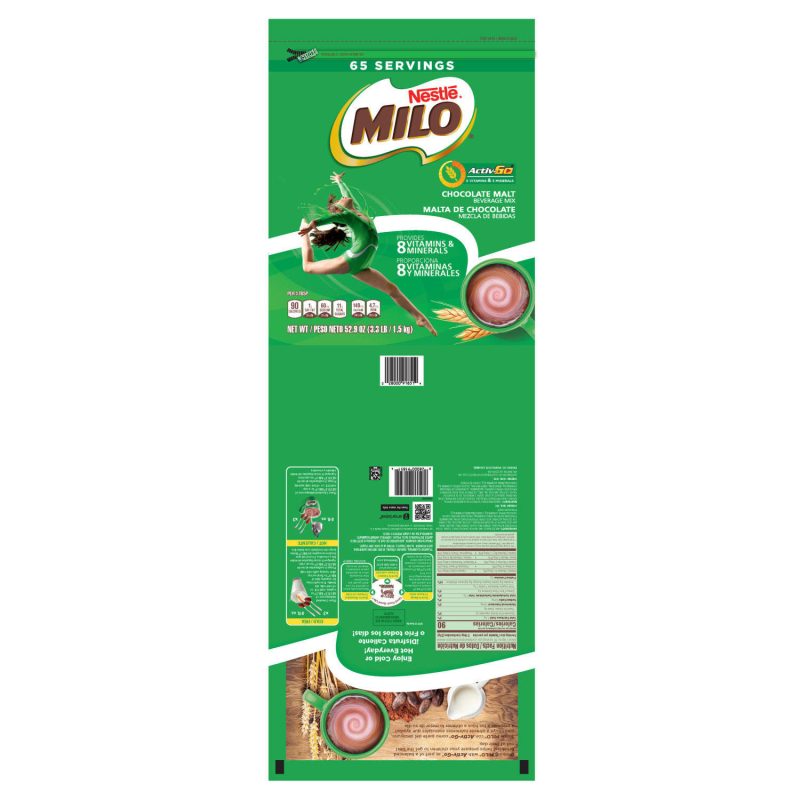 Milo Nestle Milo Chocolate Malt Beverage Mix (52.9 oz.), Pack Of 3