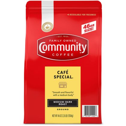 [SET OF 3] - Community Coffee Ground, Cafe Special (46 oz./pk.),