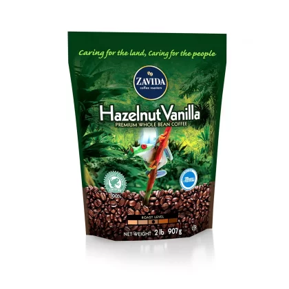[SET OF 3] - Zavida Coffee Whole Bean Coffee, Hazelnut Vanilla (2 lb.),