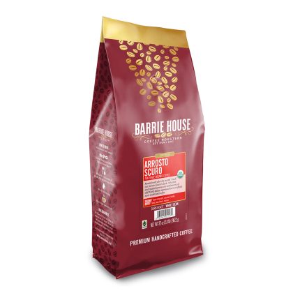 [SET OF 3] - Barrie House Fair Trade Organic Whole Bean Coffee, Arrosto Scuro (32 oz./pk.),