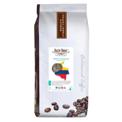[SET OF 2] - Barrie House Whole Bean Coffee, Decaf Colombian (40 oz.)