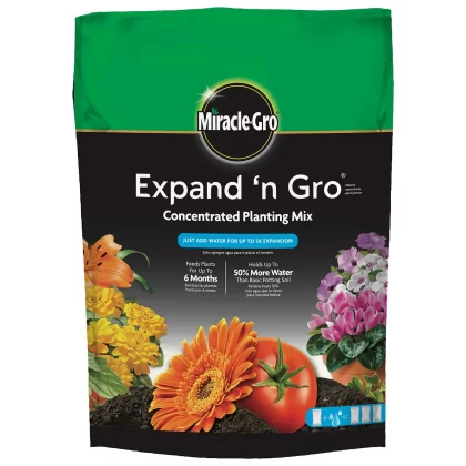 [SET OF 2] - Miracle-Gro Expand 'N Gro Concentrated Planting Mix .67 CF