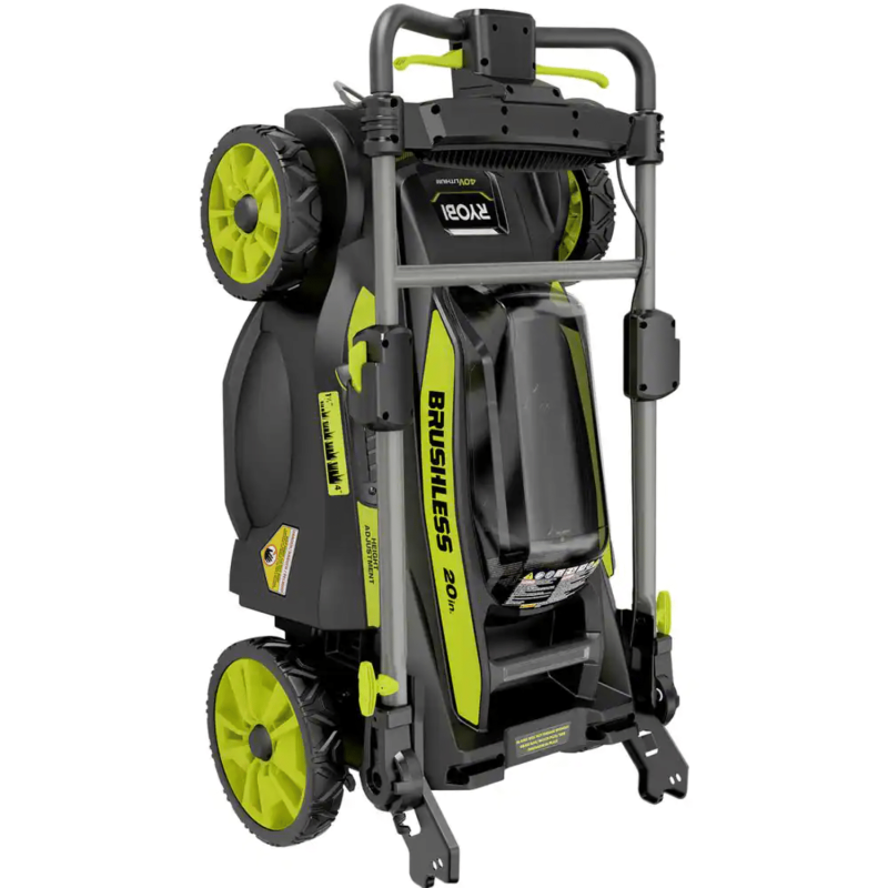 Ryobi 40V Brushless 20 in. Battery Walk Behind Self-Propelled Lawn Mower (Tool Only)