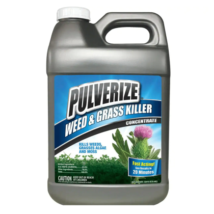 Animal Stoppers Pulverize Weed and Grass Killer, 2.5 Gal. Concentrate