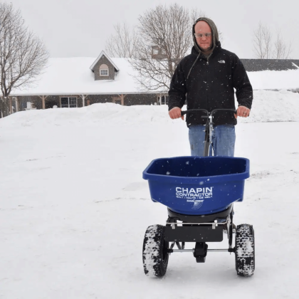 Chapin 82088B 80-Pound Professional Sure Spread Ice Melt and Salt Spreader