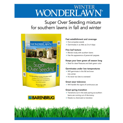 Barenbrug 25 lb. Winter Wonderlawn Grass Seed