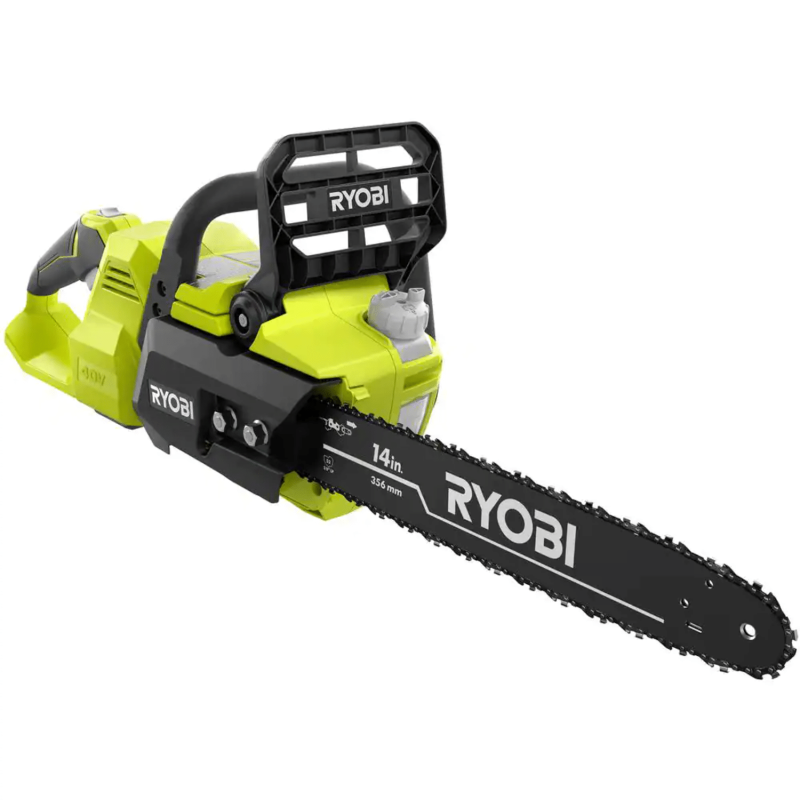 Ryobi 40V Brushless 14 in. Cordless Battery Chainsaw with 4.0 Ah Battery and Charger