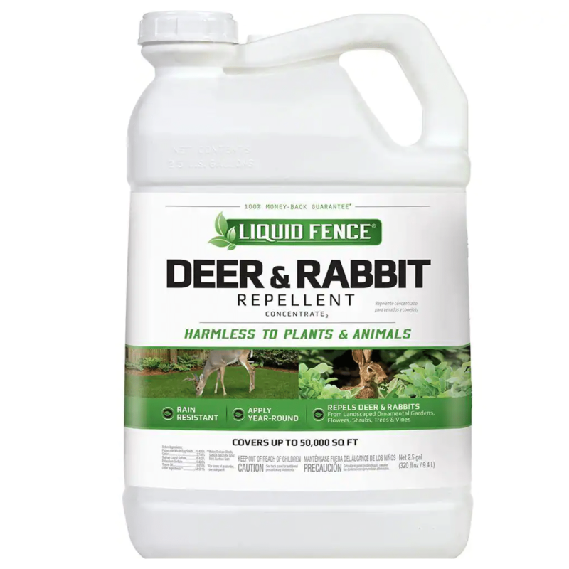 Liquid Fence 2.5 Gal. Concentrate Deer and Rabbit Repellent