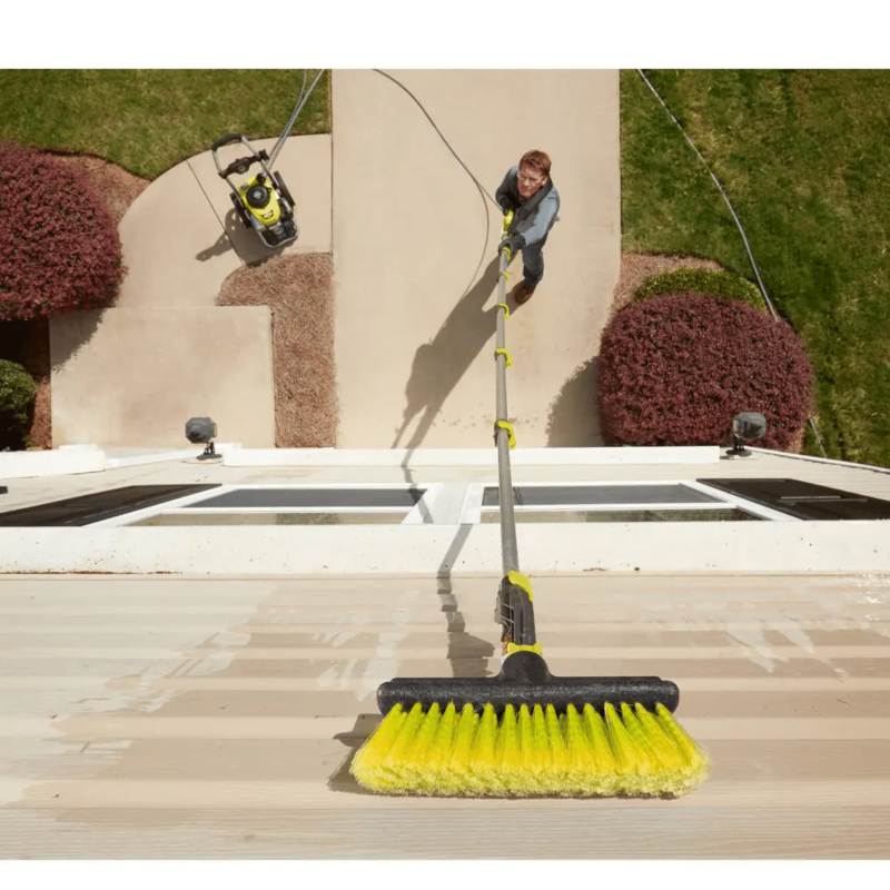Ryobi 18 ft. Extension Pole with Brush for Pressure Washer