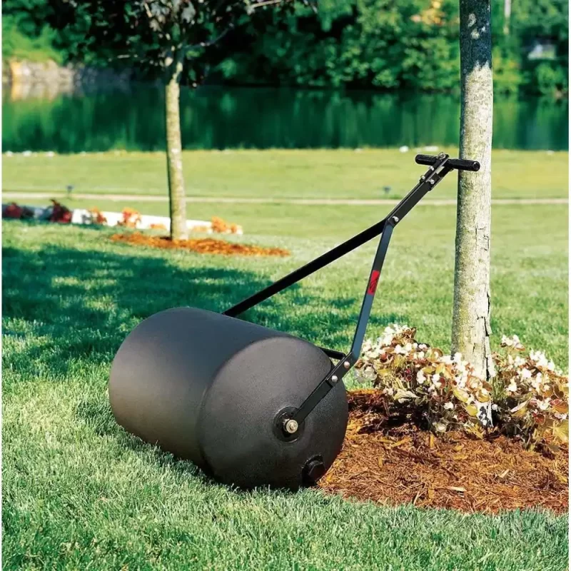 Brinly-Hardy 18 in. x 24 in. 270 lb. Combination Push/Tow Poly Lawn Roller
