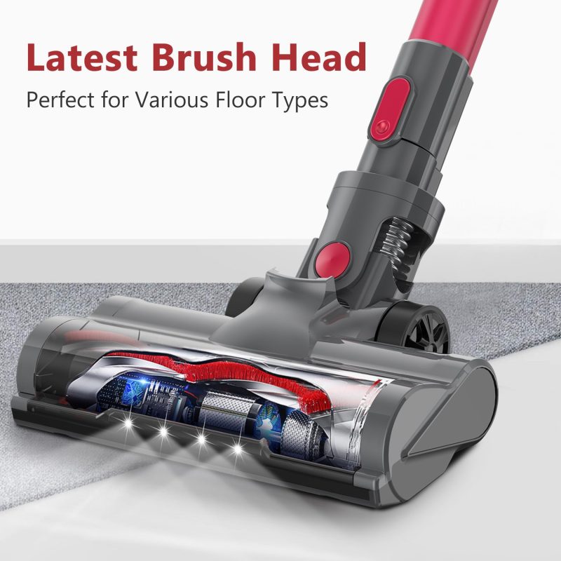 Aposen H11S Cordless Vacuum 21KPa Strong Suction Lightweight Stick Vacuum Cleaner for Hard Floor