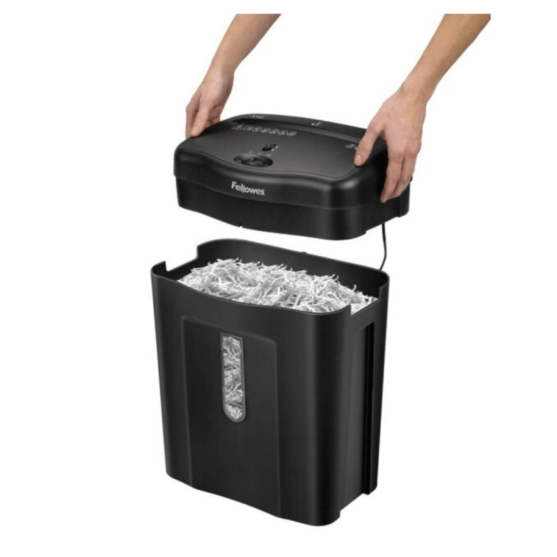 Fellowes Powershred 11C Cross-Cut Paper Shredder, 11 Sheet Capacity, Black