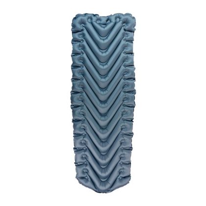 Klymit Static V Luxe SL Outdoor Camping Sleeping Pad, 78x27 in, Blue