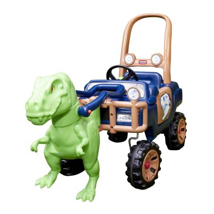 Little Tikes T-Rex Dinosaur Truck, Foot-to-Floor Toddler Ride-on Toy with Realistic Sound, For Kids 2+ Years