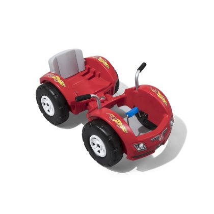 Step2 Zip N Zoom Pedal Car RideOn With Easy Grip Handles For Kids, Red