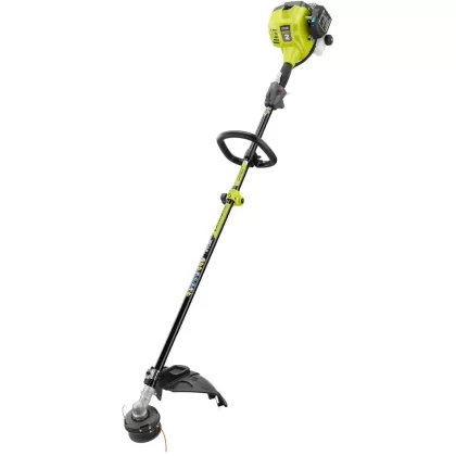 Ryobi 25cc 2-Cycle Attachment Capable Full Crank Straight Gas Shaft String Trimmer