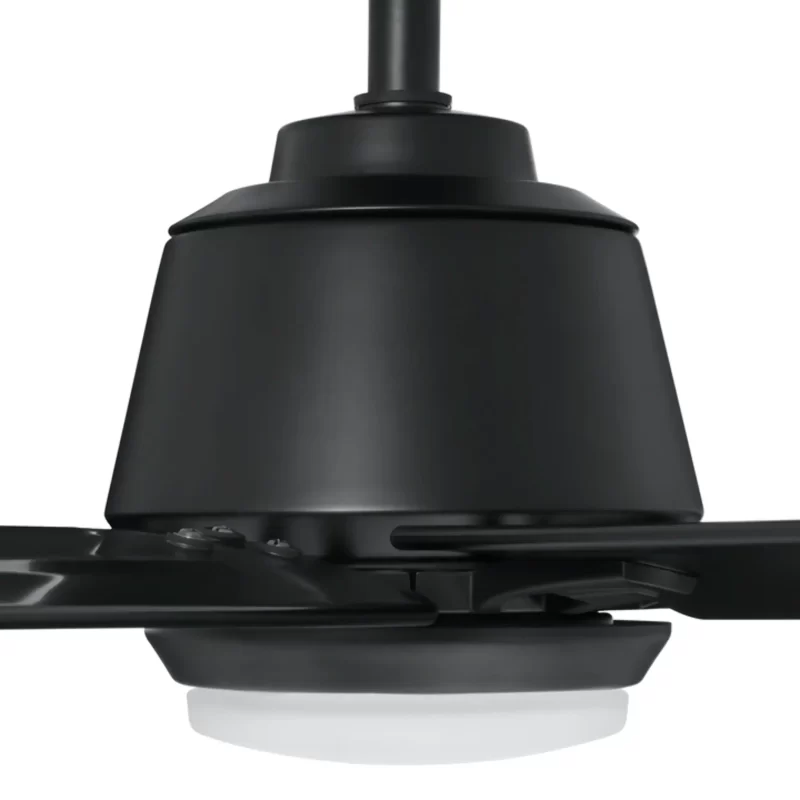 Home Decorators Collection Kensgrove 72 in. Integrated LED Indoor/Outdoor Matte Black Ceiling Fan