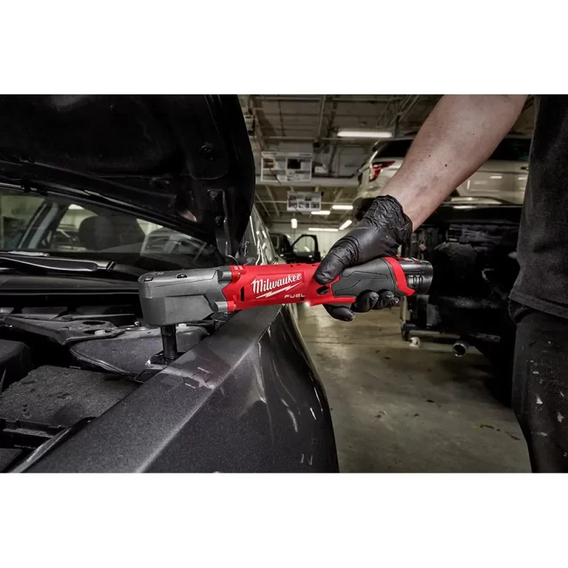 Milwaukee M12 FUEL 12-Volt Lithium-Ion Brushless Cordless 1/2 in. Right Angle Impact Wrench (Tool-Only)