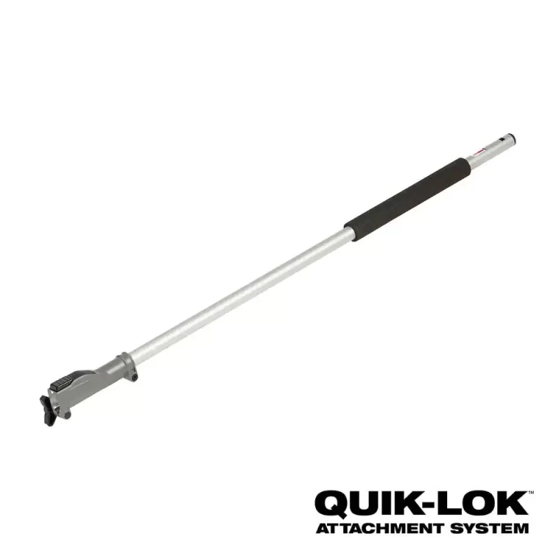 Milwaukee M18 FUEL 10 in. Pole Saw Attachment With QUIK-LOK 3 ft. Attachment Extension