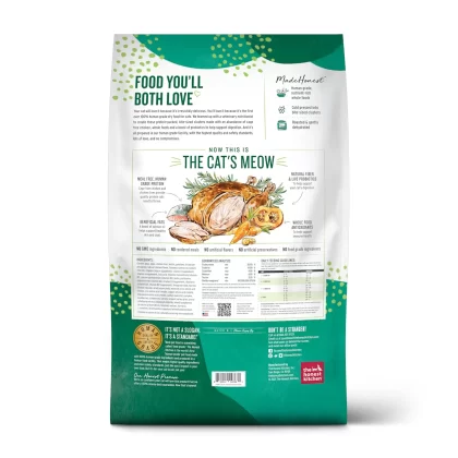 [SET OF 2] - The Honest Kitchen Whole Food Clusters Grain Free Chicken Dry Cat Food, 10 lbs.