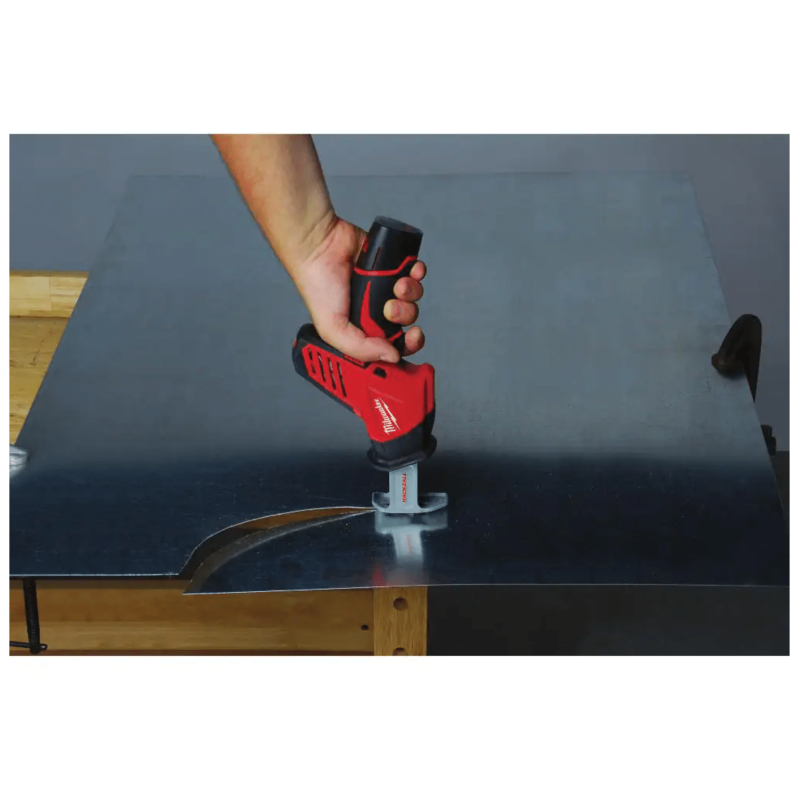 Milwaukee M12 12-Volt Lithium-Ion Cordless PVC Shear Kit W/ M12 HACKZALL Reciprocating Saw (2470-21-2420-20)