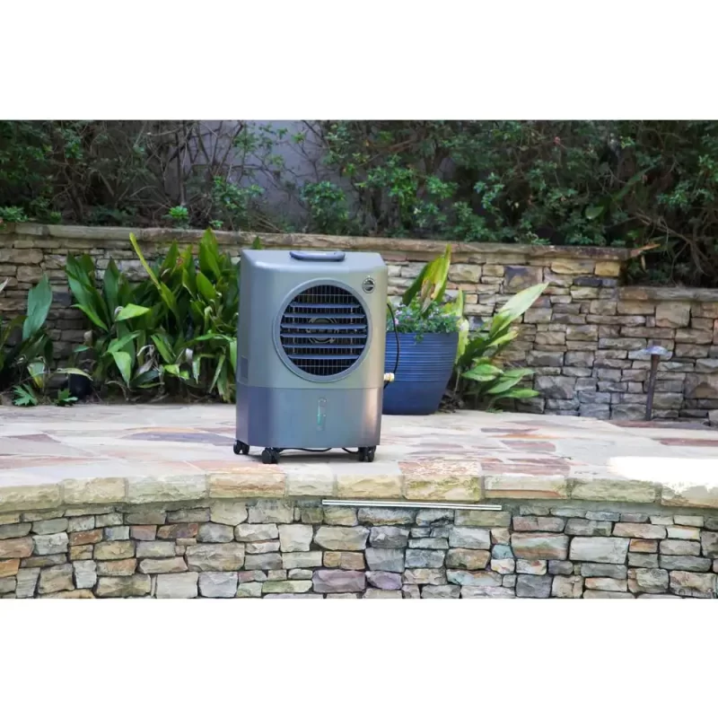 Hessaire 1,300 CFM 2-Speed Portable Evaporative Cooler (Swamp Cooler) for 500 sq. ft. in Green