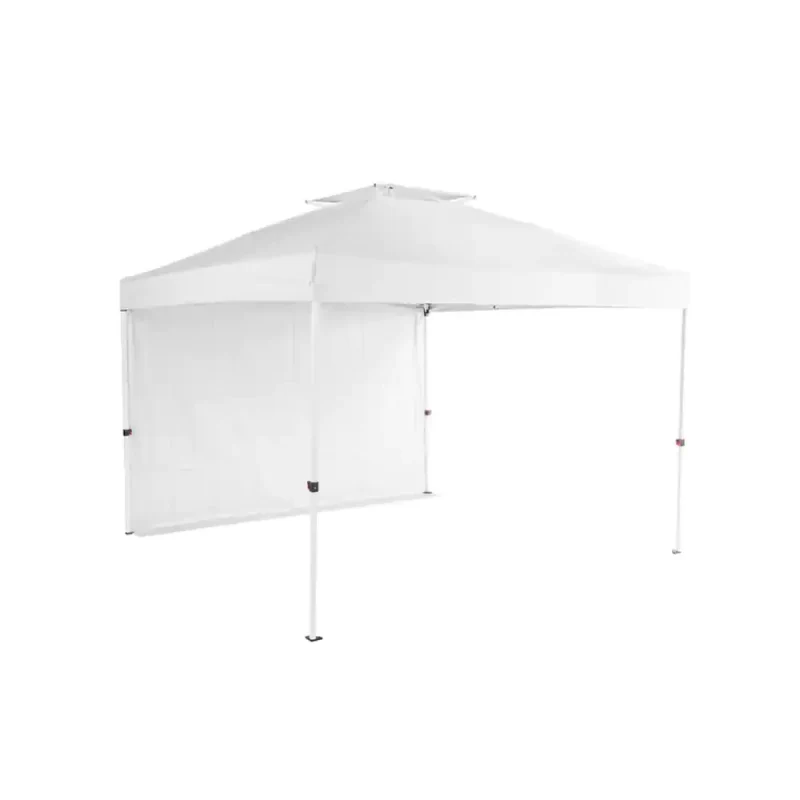 Everbilt 10 ft. x 10 ft. Commercial Instant Canopy-Pop Up Tent With Wall Panel White