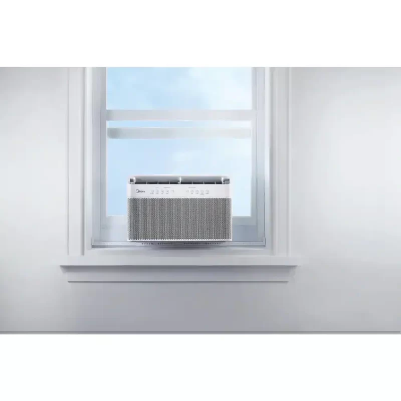 Midea 12,000 BTU U-Shaped Inverter Window Air Conditioner WiFi, 9X Quieter