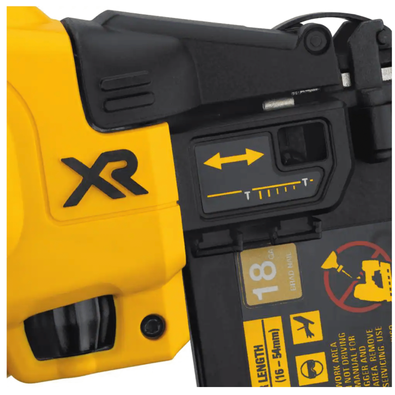 Dewalt 20-Volt MAX XR Lithium-Ion Cordless 18-Gauge Brad Nailer, Tool-Only (DCN680B)