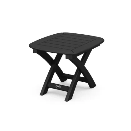 Trex Outdoor Furniture Yacht Club Square Outdoor End Table 18-in W x 21-in L
