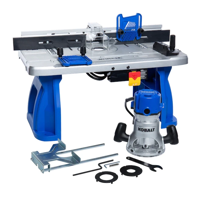 Kobalt 1/4-in and 1/2-in-Amp Fixed Corded Router Table (Tool Only)