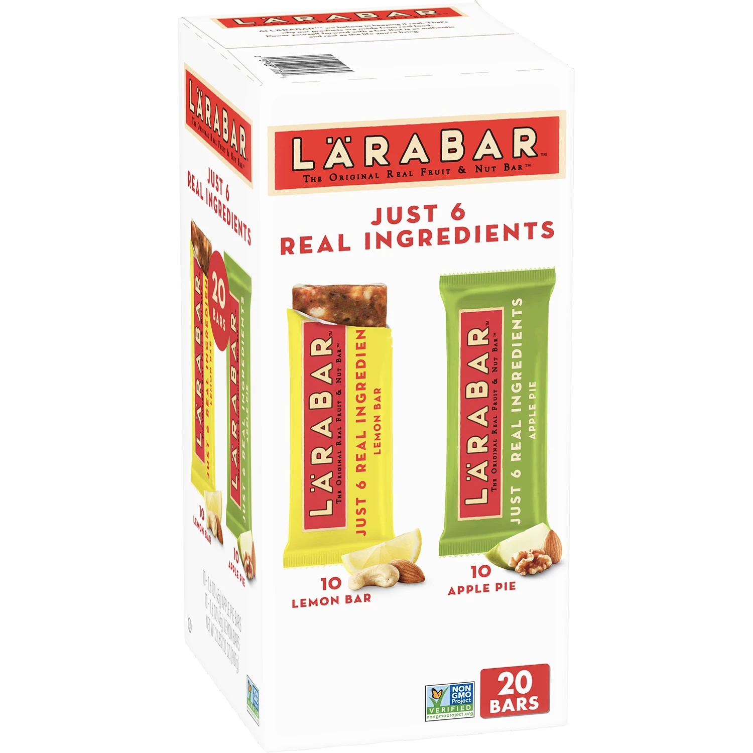 [SET OF 3] - Larabar Fruit & Nut Bar, Apple Pie and Lemon Bar (20 pk./set)