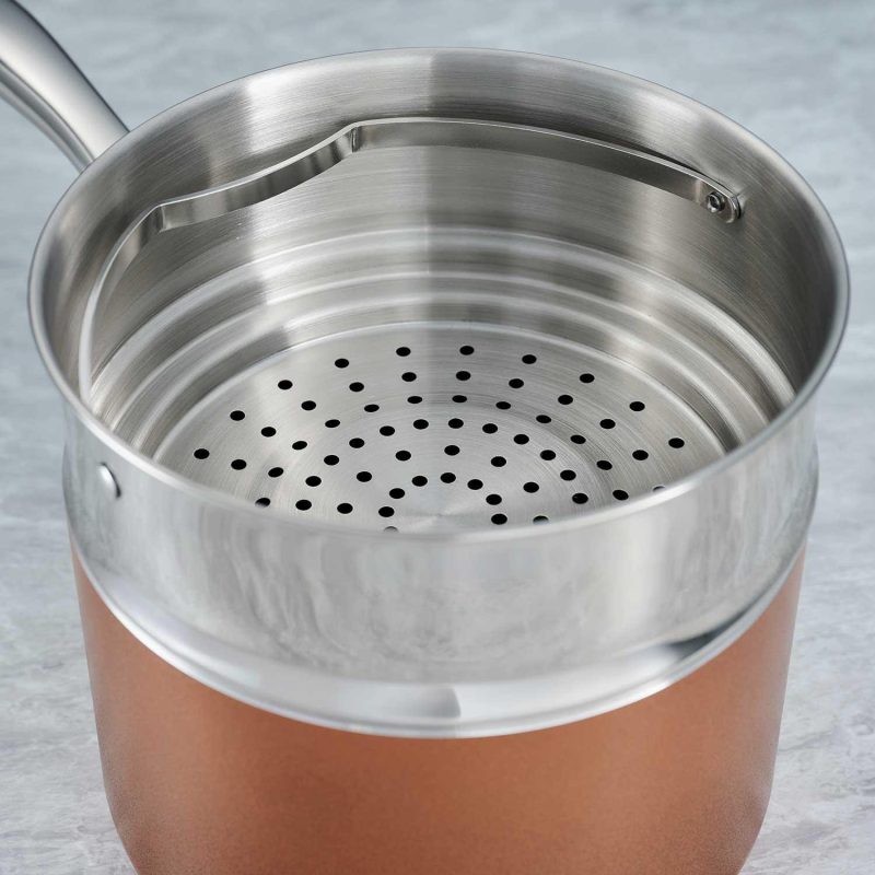 Tramontina 11-Piece Nonstick Cookware Set, Copper
