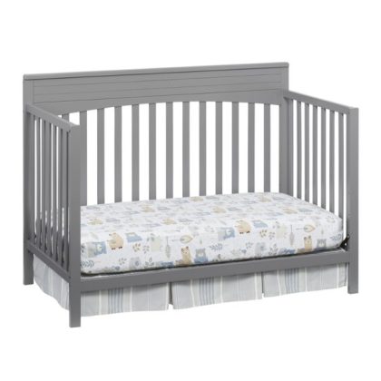 Oxford Baby Harper 4 In 1 Convertible Crib Dove Gray
