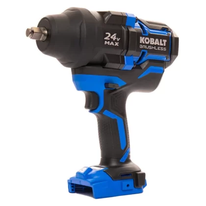 Kobalt 24-Volt XTR Variable Speed Brushless 1/2-in Drive Cordless Impact Wrench, 1-Battery Included (KXIW 1424A-03)