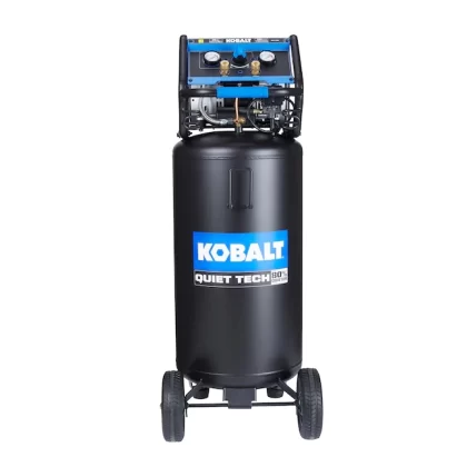 Kobalt 3332644 Quiet Tech 26-Gallon Single Stage Portable Corded Electric Vertical Air Compressor