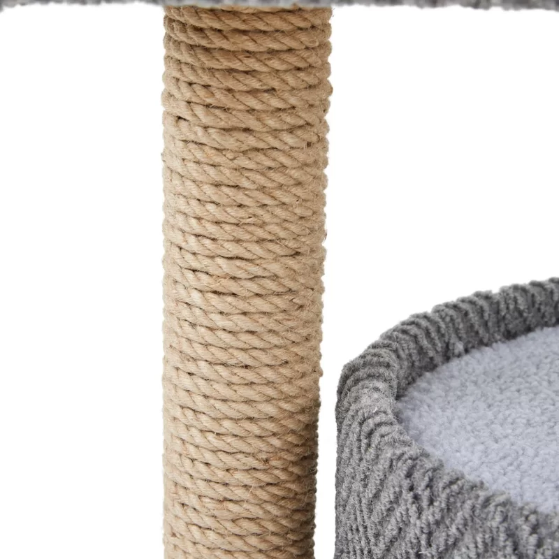 EveryYay Lookout Loft 4-Level Cat Tree with Hideaway for Large Cats, 20" L X 16" W X 36.5" H