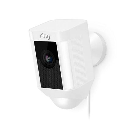 Ring White Spotlight Cam Wired