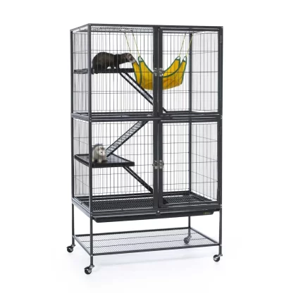 Prevue Pet Products Black Feisty Ferret Cage
