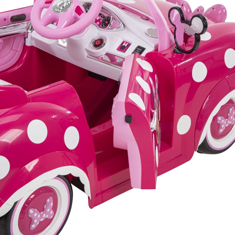 Huffy Disney Minnie Mouse Convertible 6-Volt Battery-Powered Electric Ride-On