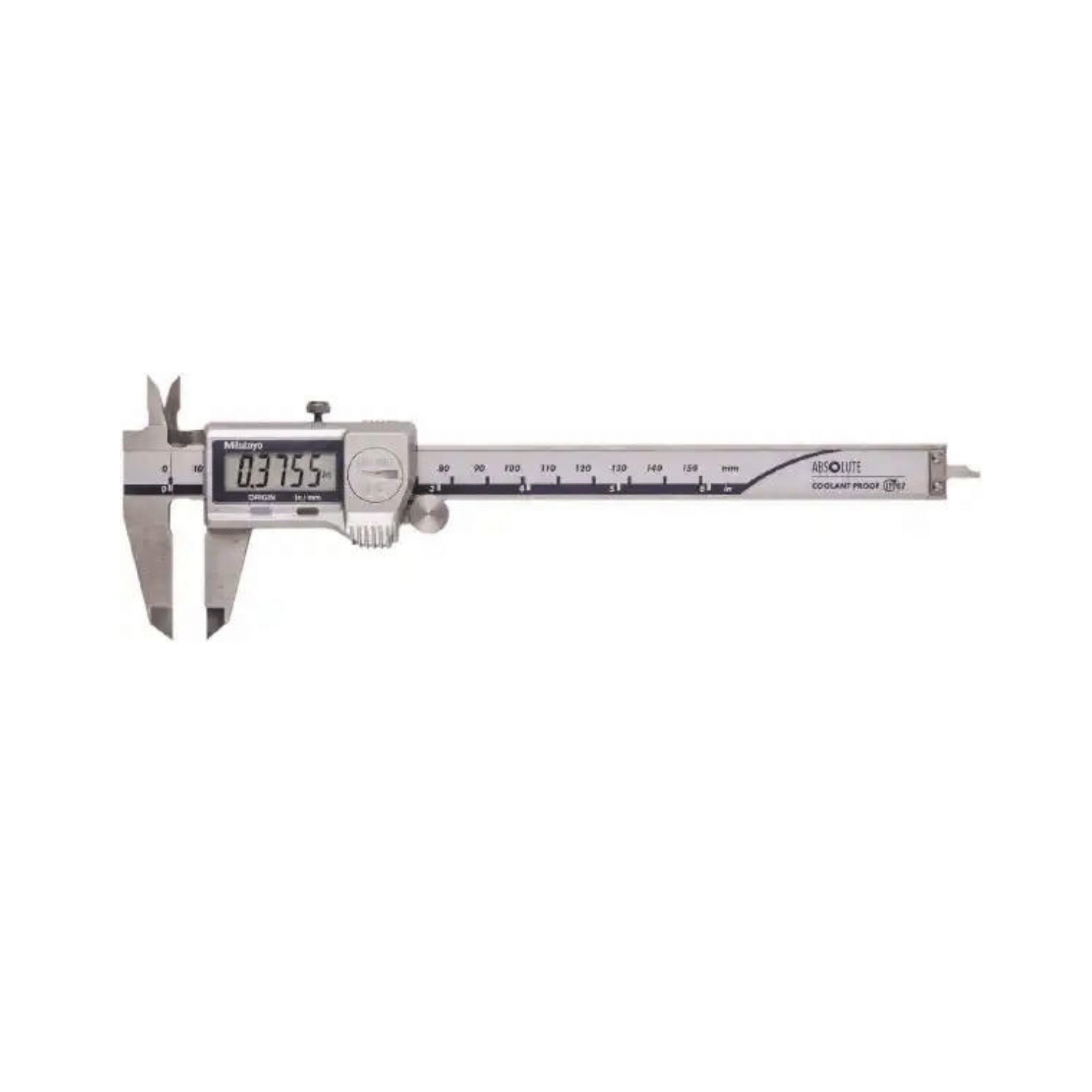 Mitutoyo Absolute Coolant Proof Caliper, 0-6″/0-150mm Measuring Range, 500-752-20