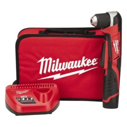 Milwaukee 12V 3/8″ Right Angle Cordless Drill (2415-21)