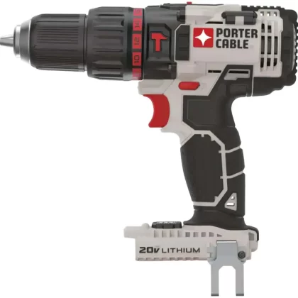 Porter-Cable PCC620B 20V 1/2″ Pistol Grip Cordless Drill, Tool Only