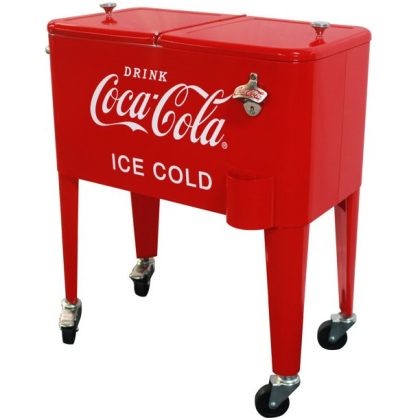 Leigh Country 60 Qt. Coca-Cola Rolling Cooler