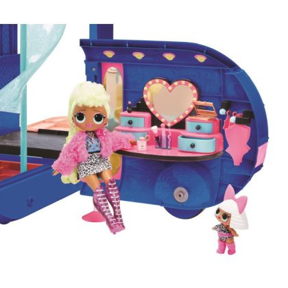 L.O.L. Surprise! 4-in-1 Glamper Doll Playset, 55 Pieces