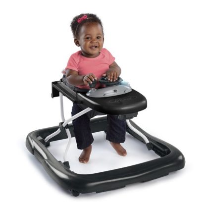 Bright Starts Ford F-150 Ways To Play 4-in-1 Baby Activity Push Walker, Agate Black, Unisex Age 6 months+